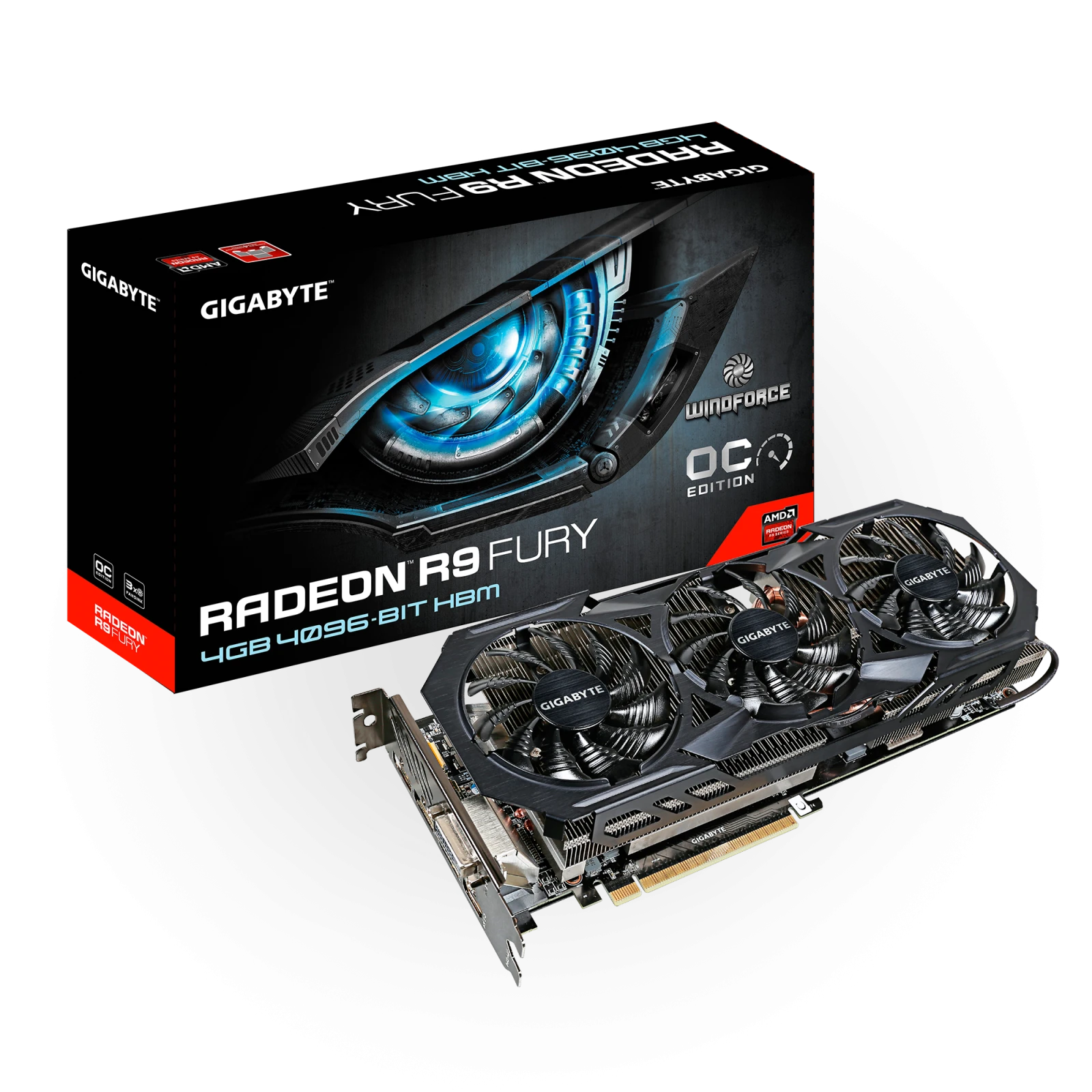 Gigabyte GV-R9FURYWF3OC-4GD